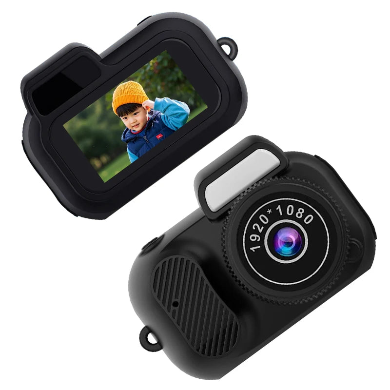 Mini Y3000 Keychain Camera 8MP Photo Tiny Digital Body Cameras Thumb Cam DV Micro Camcorder Support SD Card with Screen for Kids